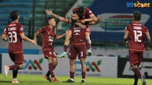 Borneo-FC-vs-Persebaya,-Higor-Vidal-dan-Brylian-Aldama-Absen-Karena-Cedera